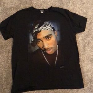 BoohooMan 2Pac Graphic Tee - Unisex